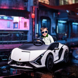 HOMCOM Lamborghini SIAN 12V Kids Electric Ride On Car Toy w/ Remote Control