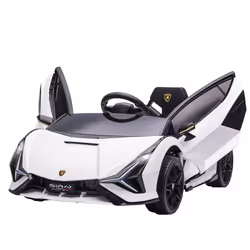 HOMCOM Lamborghini SIAN 12V Kids Electric Ride On Car Toy w/ Remote Control - Additional view 8