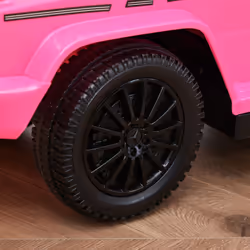 HOMCOM Kids Ride-on Push Car 3 in 1 Benz G350 Baby Floor Slider Walker, Pink - Additional view 7