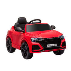 HOMCOM Audi RS Q8 6V Kids Electric Ride On Car Toy w/ Remote Control Red