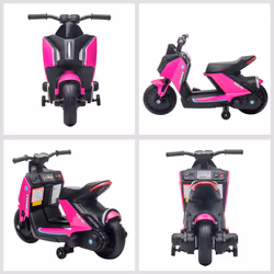 HOMCOM 6V Kids Electric Pedal Motorcycle Ride-On Toy Battery Powered Motorbike - Additional view 5