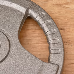 HOMCOM 2" Olympic Weight Plates Sets for Strength Training w/ Weight 2 x 10kg - Additional view 7