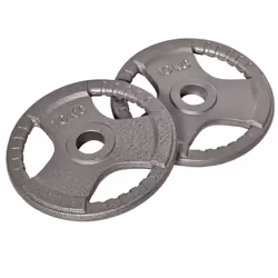 HOMCOM 2" Olympic Weight Plates Sets for Strength Training w/ Weight 2 x 10kg - Additional view 8