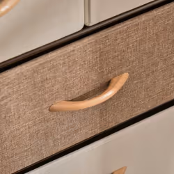 HOMCOM Closet Dresser, Dresser Tower With 5 Linen Fabric Drawers Steel Frame - Additional view 7