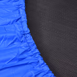 HOMCOM Î¦91cm Fitness Trampoline Exercise, Max Load 100 KG, Blue Black - Additional view 6
