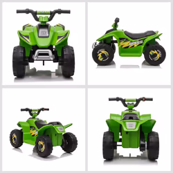 HOMCOM 6V Kids Electric Ride on Car for 18-36 Months Toddlers Green - Additional view 5