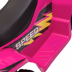 HOMCOM 6V Kids Electric Ride on Car for 18-36 Months Toddlers Pink - Additional view 6
