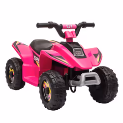 HOMCOM 6V Kids Electric Ride on Car for 18-36 Months Toddlers Pink - Additional view 8