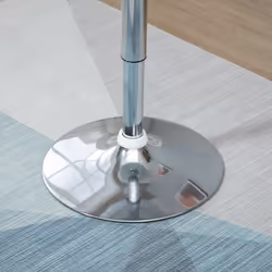 HOMCOM Painted Top Bistro Pub Table Adjustable Swivel Counter Home - Additional view 6