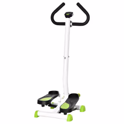 HOMCOM Twister Stepper Step Machine w/ LCD Screen, White - Additional view 8