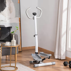 HOMCOM Adjustable Twist Stepper Step Machine For Home Gym Aerobic Workout