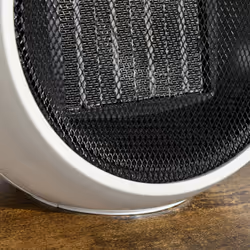 HOMCOM Table Top Space Heater, Ceramic Electric Heater with 3 Heating Mode White - Additional view 7
