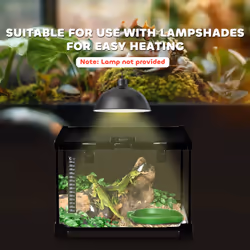 PawHut Glass Reptile Terrarium Habitats for Lizards, Frogs, Snake 30 x 30 x 20cm - Additional view 6