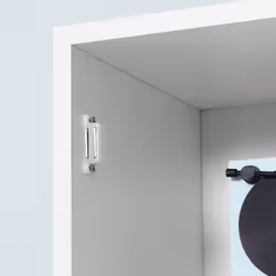 kleankin Bathroom Floor Storage Cabinet with Mirror and Shelves - Additional view 8