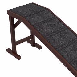 PawHut Pet Ramp for Dogs Cats W/ Non-Slip Carpet for Bed Sofa, 188x40.5x63.5cm