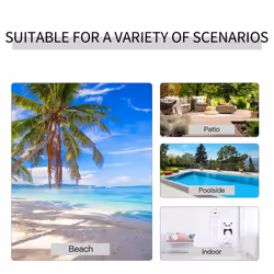 Outsunny 3 Pieces Lounge Chair Set Garden Sunbathing Chair w/ Table Light Grey - Additional view 5