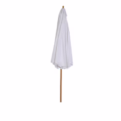 Outsunny 3(m) Wooden Garden Parasol Sun Shade Outdoor Umbrella Canopy White - Additional view 5