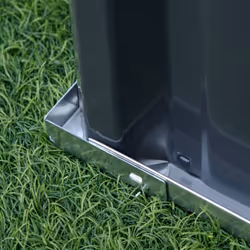Outsunny Metal Raised Garden Bed No Bottom DIY Large Planter Box w/ Gloves - Additional view 6
