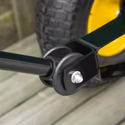 Outsunny 125L Garden Cart Trolley Dump Wheelbarrow Trailer Truck 4 Wheels Green - Additional view 4