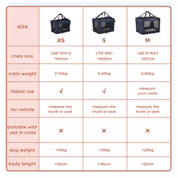 PawHut Folding Pet Carrier Bag House W/ Cushion Storage, Dark Blue 60x41.5x41cm - Additional view 5