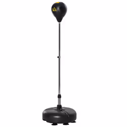 HOMCOM Punching Bag with Stand, Boxing Bag Set, Gold Tone - Additional view 8