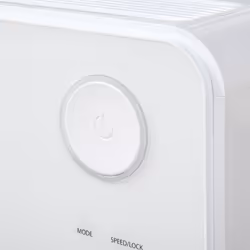 HOMCOM 2L Portable Quiet Dehumidifier, 12L/Day Electric Air De-Humidifier