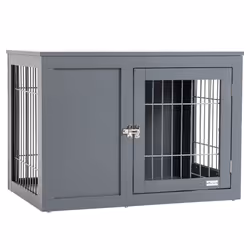 PawHut Furniture-Style Dog Crate w/ Two Lockable Doors, for Small & Medium Dogs - Additional view 8