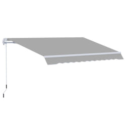 Outsunny Retractable Awning for Door & Window Garden Shelter Canopy 3 x 2m