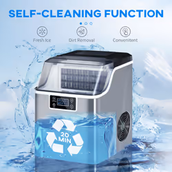 HOMCOM Ice Maker Machine Counter Top Ice Cube Maker for Home 20kg in 24 Hrs - Additional view 6