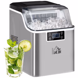 HOMCOM Ice Maker Machine Counter Top Ice Cube Maker for Home 20kg in 24 Hrs - Additional view 8