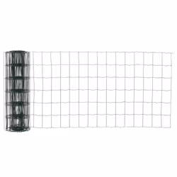 PawHut 0.6Mx10M Chicken Wire Mesh Rabbit Poultry Animal Fence PVC Coated Netting - Additional view 5