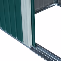 Outsunny Garden Shed Outdoor Storage Tool Organizer w/ Double Sliding Door - Additional view 6