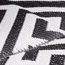 Outsunny 152x243cm Reversible Outdoor Rug Portable Plastic Straw RV Camping Mat - Additional view 6