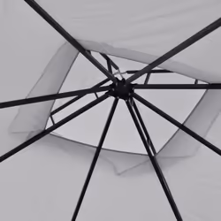 Outsunny Gazebo Party Tent Canopy Sun Shade for Patio Garden 3x3(m) - Additional view 7