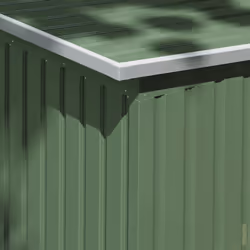 Outsunny 9 x 4FT Metal Garden Storage Shed w/ 2 Door, Light Green - Additional view 5