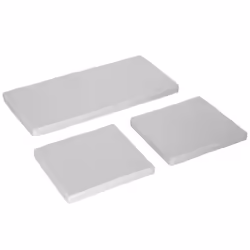 Outsunny 3PCs Rattan Garden Seat Cushions Pads for Patio Furniture, Grey - Additional view 8