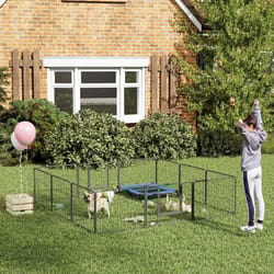 Heavy Duty Puppy Play Pen, 12 Panels Pet Exercise Pen, for Indoors, Outdoors
