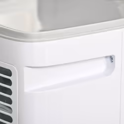 HOMCOM 10000 BTU Mobile Air Conditioner Indoor Portable AC Unit w/ RC, White
