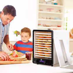 HOMCOM 550W 11 Tier Food Dehydrator for Fruit Meat Vegetable Jerky Pet Treat