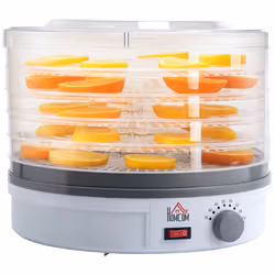 HOMCOM 5 Tier Food Dehydrator for Drying Fruit Meat Vegetable Jerky Pet Treat - Additional view 8