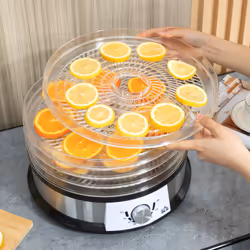 HOMCOM 5 Tier Food Dehydrator, 250W for Fruit, Meat, Vegetable, LCD Display - Additional view 6