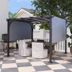 Outsunny Outdoor Pergola Garden Sun Shade Patio Canopy Shelter