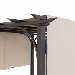 Outsunny Outdoor Pergola Garden Sun Shade Patio Canopy Shelter