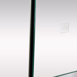kleankin LED Bathroom Mirror Cabinet with Shelves Wall Mount High Gloss Black - Additional view 7