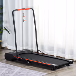 HOMCOM Walking Machine w/ LED Display & Remote Control Exercise Jogging Fitness