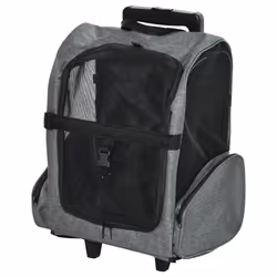 PawHut Pet Travel Backpack Bag Cat Puppy Dog Carrier w/ Trolley and Telescopic