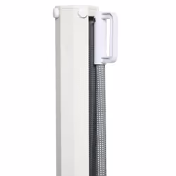 PawHut Retractable Pet Safety Gate, Folding Stair Barrier, Guard Door - Grey - Additional view 5
