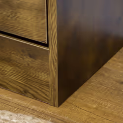 HOMCOM Rustic 2 Flip Door Shoe Cabinet with Adjustable Divider - Additional view 7