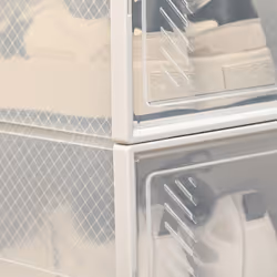 HOMCOM Portable Shoe Storage Cabinet with Magnetic Door - Additional view 6