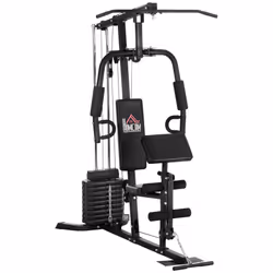 HOMCOM Multi Home Gym Machine with 45kg Weight Stack for Full Body Workout - Additional view 8